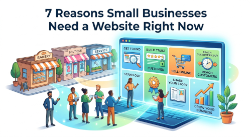 7 Reasons Small Businesses Need a Website Right Now