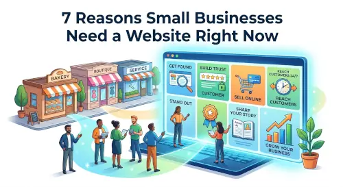 7 Reasons Small Businesses Need a Website Right Now